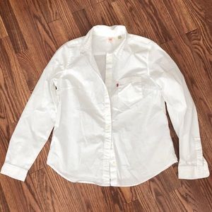 white button up